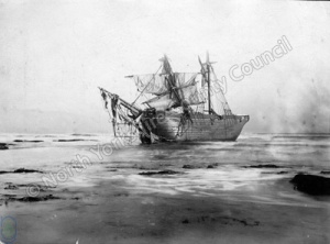 Shipwreck at Scarborough